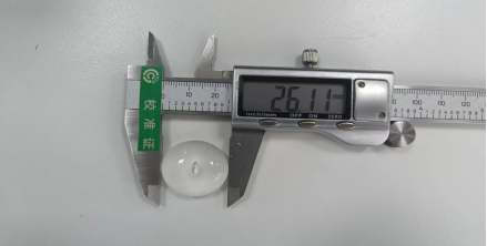 Lens incoming material specification testing
Digital vernier caliper