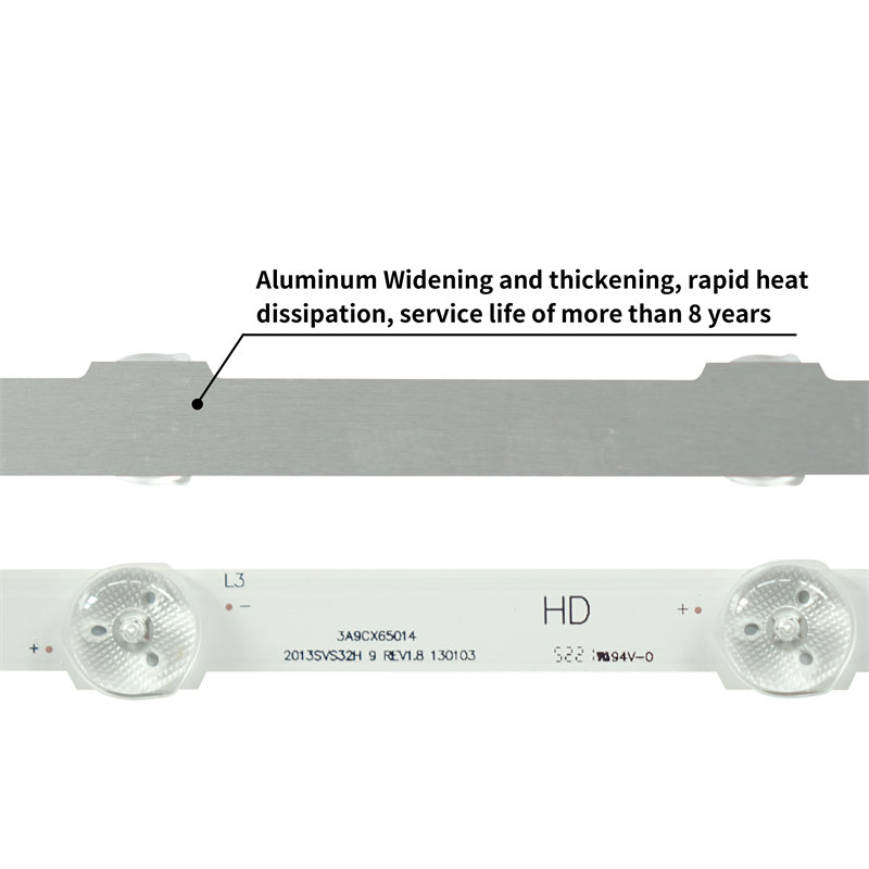 2013SVS32H LED TV Backlight for Samsung UE32F6100 UA32F4088 3V 9 Led Samsung Led Backlight Strip