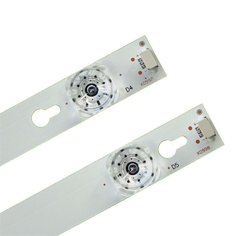 TV Backlight Strip 4C-LB4904-HR04J 4C-LB4905-HR01J49HR330M05A0 49HR330M04B0 V6 for TCL D49A620U/630U/6330U 5+4led 6V 4pairs/set