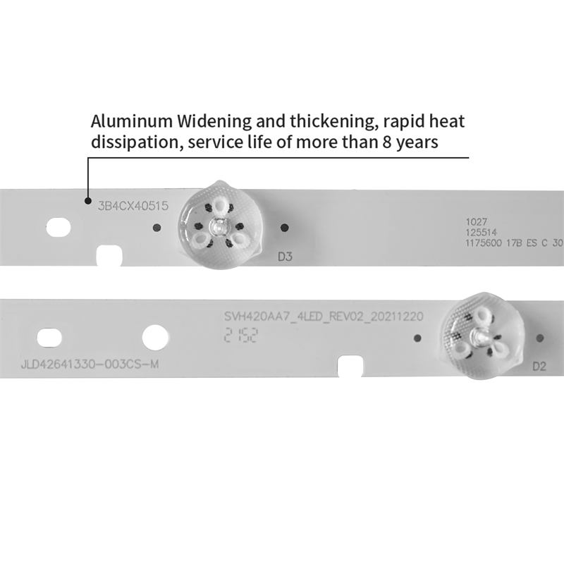 هيسنس تلفزيون ال سي دي أدى ضوء الشريط SVH420A7-4LED-REV