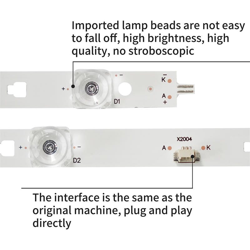 TV LED Backlight Strips LED49D05A-ZC23AG LED49D05B-ZC23AG for Hair LS50AL88D91 LS50M31G 5led 3V