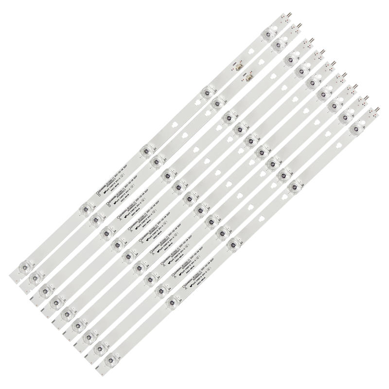 Barra de retroiluminación de televisión 303hk430050 hk43d08 - zc56ag - 08 Haier le43c51 h43e08a Xiaomi l43m5 - EK barra LED 3A + 3b PCS / set