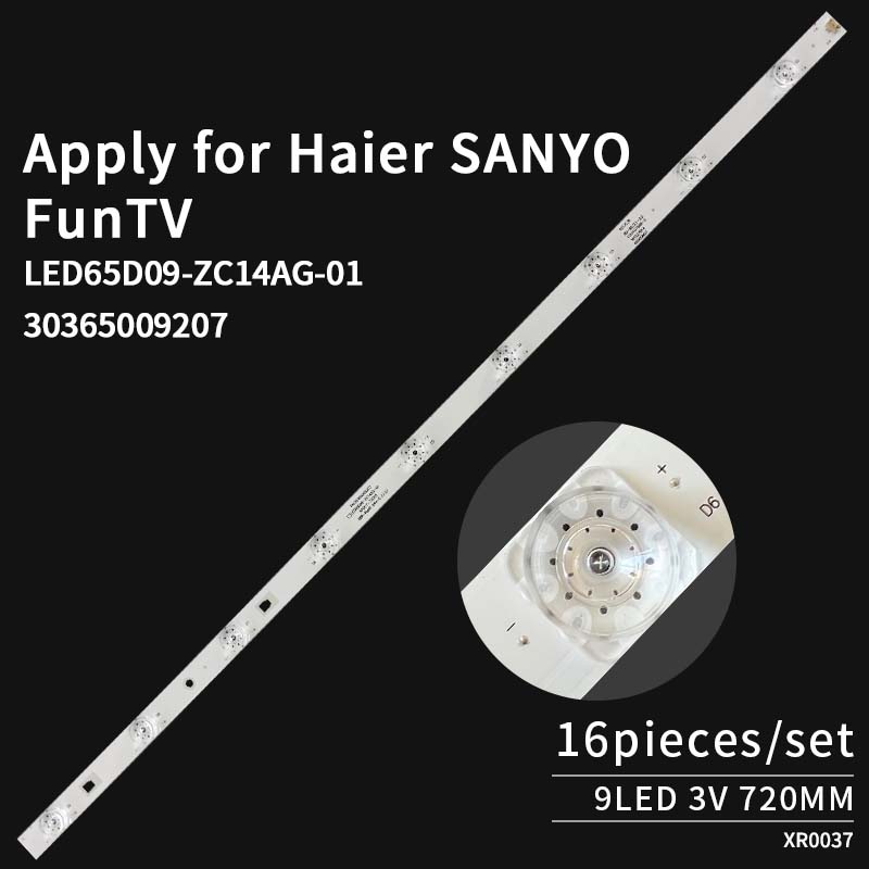 سانيو 65ce3211d 65y3 g65c g65y f65y 65u1 التلفزيون أدى الإضاءة الخلفية led65d09-zc14ag-01 9s1p 30365009207 / 215