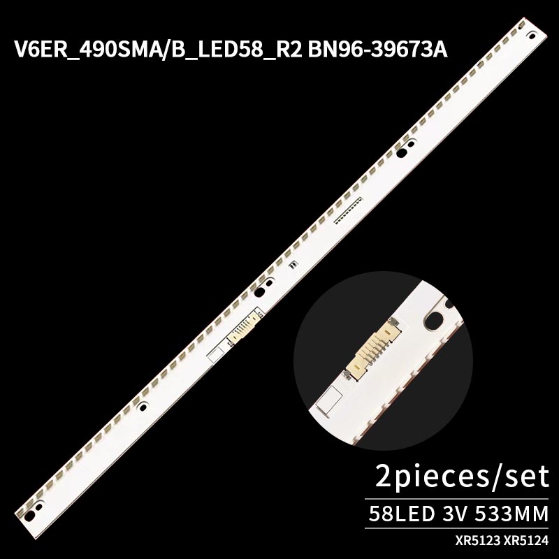 تلفزيون LED الخلفية V6ER490SMA / B Ɍ UR2 bn96-39673a سامسونج u49mu6400 u49ku6400