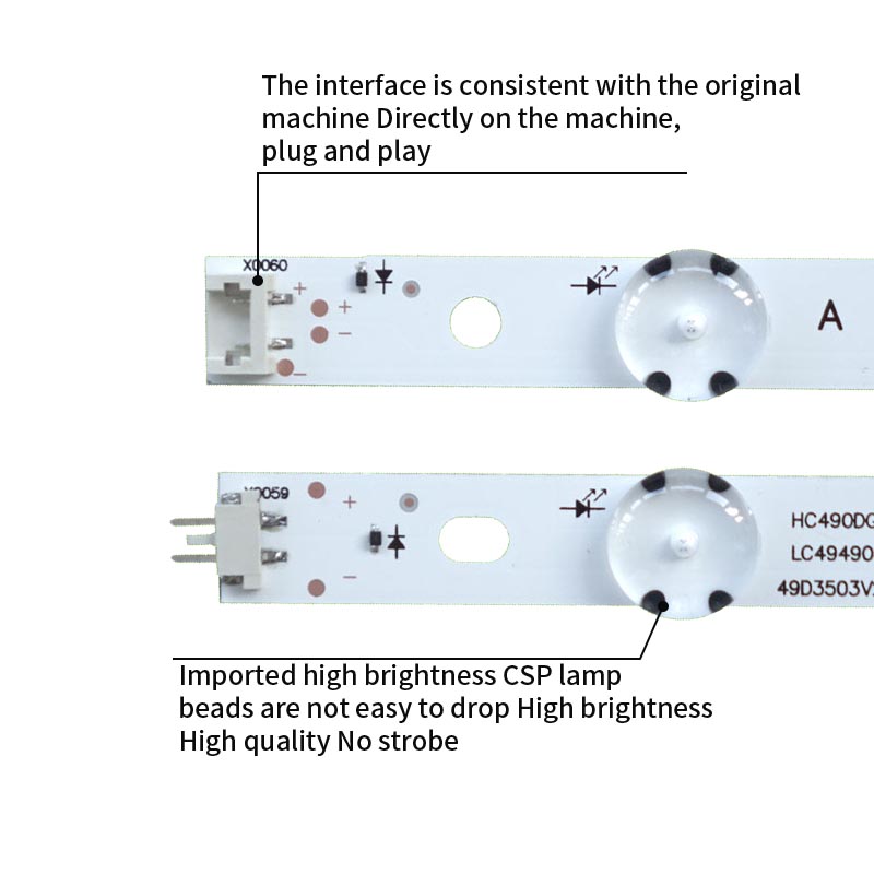 التلفزيون أدى الإضاءة الخلفية e-wic0p-49 بوصة - uhd / fhd-rev05-a / b-150514 15.5y 49 بوصة - uhd إل جي 49lf5100-