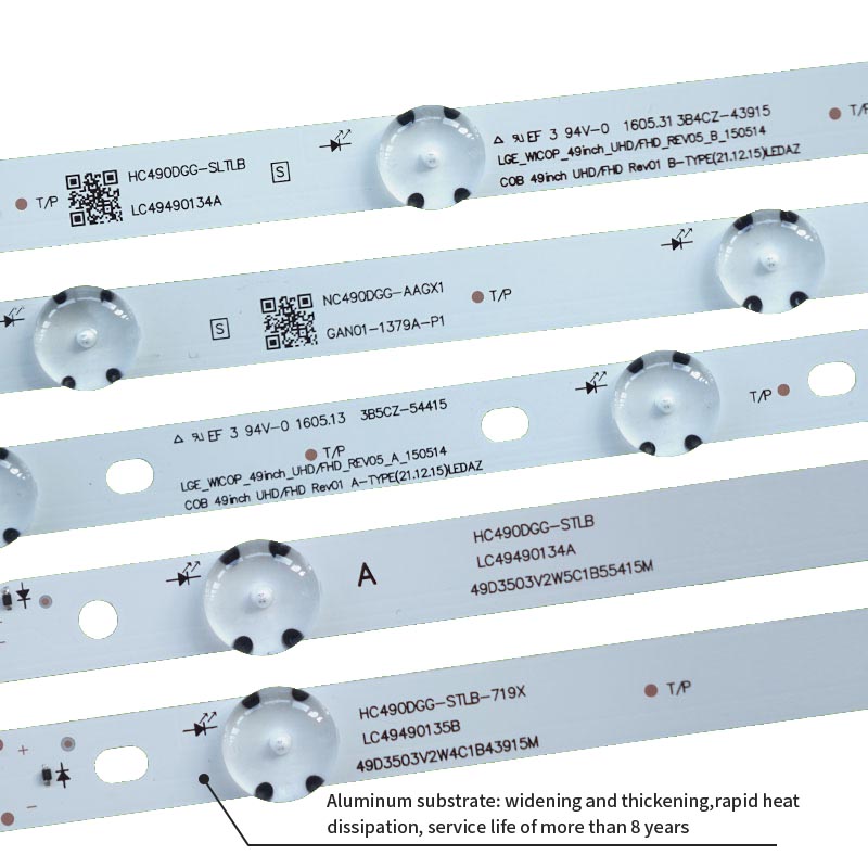 التلفزيون أدى الإضاءة الخلفية e-wic0p-49 بوصة - uhd / fhd-rev05-a / b-150514 15.5y 49 بوصة - uhd إل جي 49lf5100-