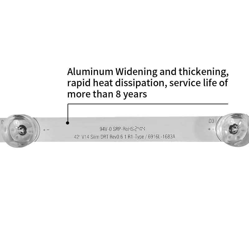 TV LED Backlight 6916L- 1684A 42 V14 Slim DRT Rev0. 6 1 L2- Type for LG 42LB677V LC420DUH 42LB673 42LY970 42LB670V- ZA