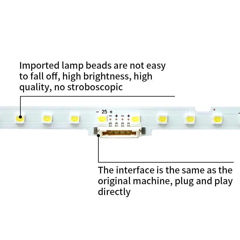 LED TV Backlight Strips STS750A26-3030F-30S*2P-Rev1.0-200514 BN96-46078A for UN75NU7100