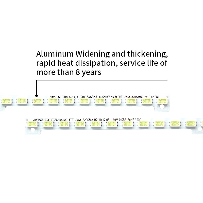 LED TV Backlight Strips 2011SVS32-FHD-5K6K6.5K-RIGHT JVG4-320SMB-R2(10.12.08) LTJ320HN01-H BN64-01634A for UA32D5000