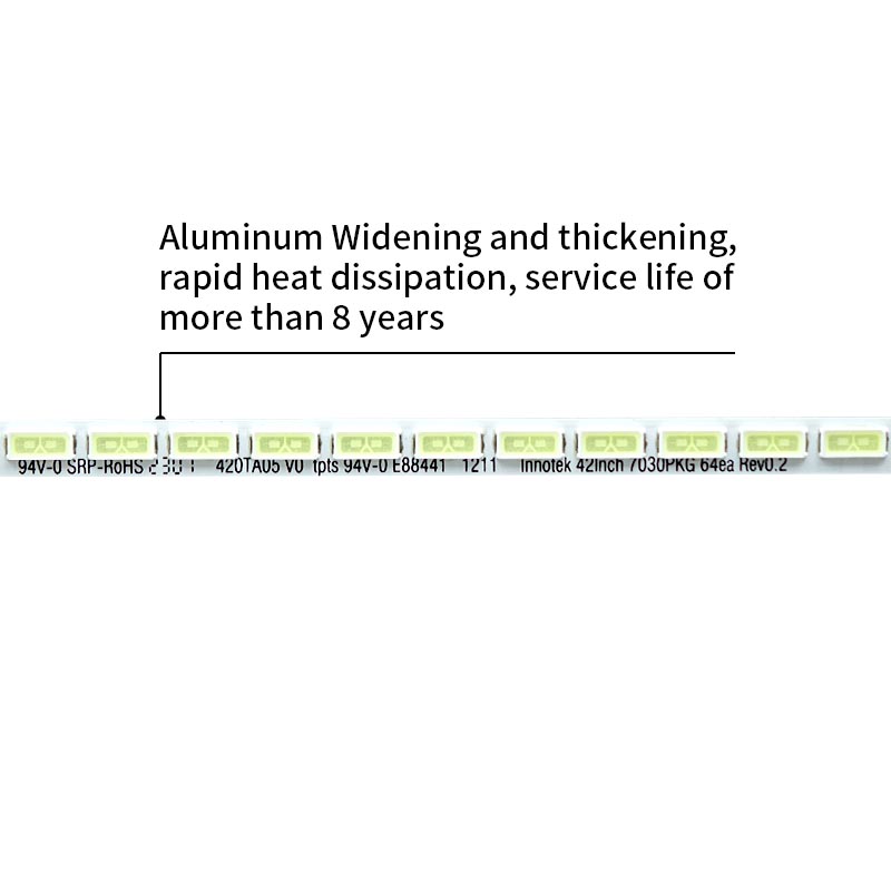 LED TV Backlight Strips 420TA05 V0 T420HVN01.1 Innotek 42Inch 7030PKG 64ea Rev0.2 for 42LS4600