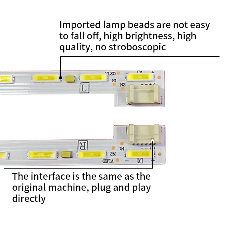 LED TV Backlight Strips 6202B000CC500 A 1609 1405 B 0505 B for  LCD-50TX55A LCD-50SU578A LCD-50SU575A