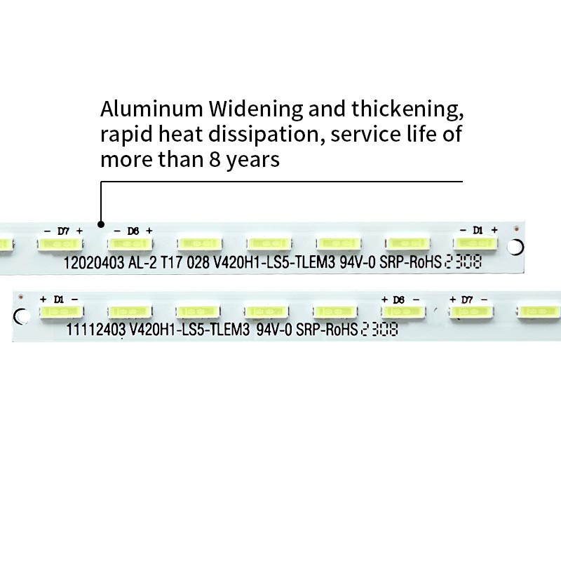 LED TV Backlight Strips V420H1-LS5-TLEM3 V420H1-LS5-TREM3 for 42E550D