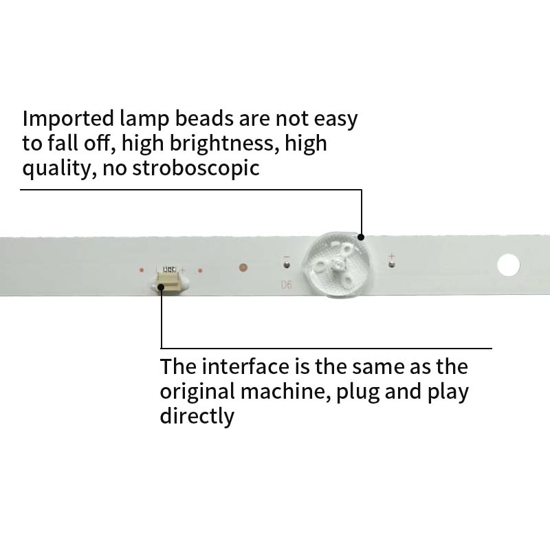 LED TV Backlight Strips JL.D38581235-017HS-M RH43-D3852X-0OD30-DL PB10D754173BL042-004H for LED40HD340 LE40A31