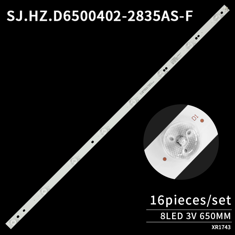 LED TV Backlight Strips SJ.HZ.D6500402-2835AS-F D650S01-4222-MZ1003 for AWX65166