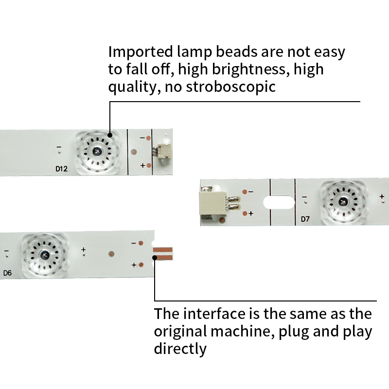 LED TV Backlight Strips CRH-BK50S1U923030T04128AT-REV1.2 SVH500AA7 for 50R6E