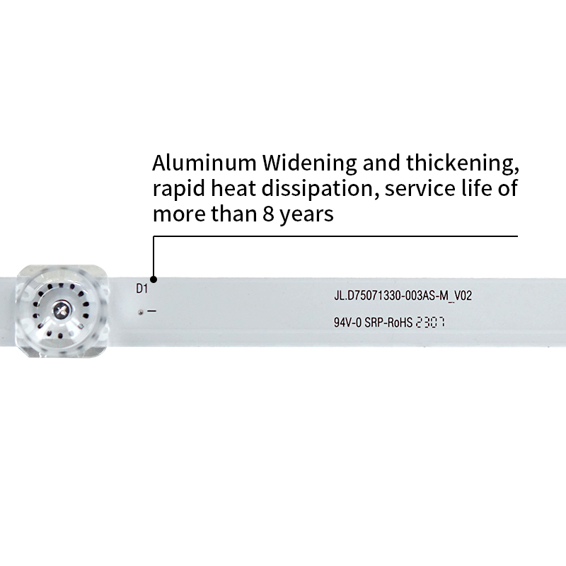 LED TV Backlight Strips JL.D75071330-003AS-M_V02 CRH-BK75S33030T1408870-REV1_5 for HZ75A65 HZ75E5A 75E3D