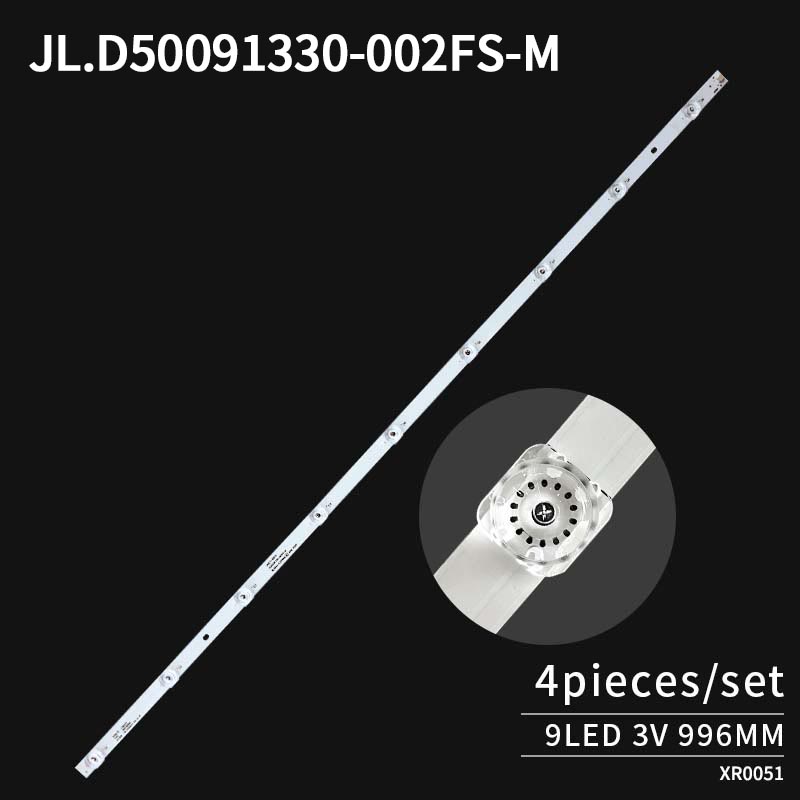 LED TV Backlight Strips JL.D50091330-002FS-M LB-C500U17-E2-A-JF for 50Z7G 50D2P 50F9 50D3P 50DP600 50F6000