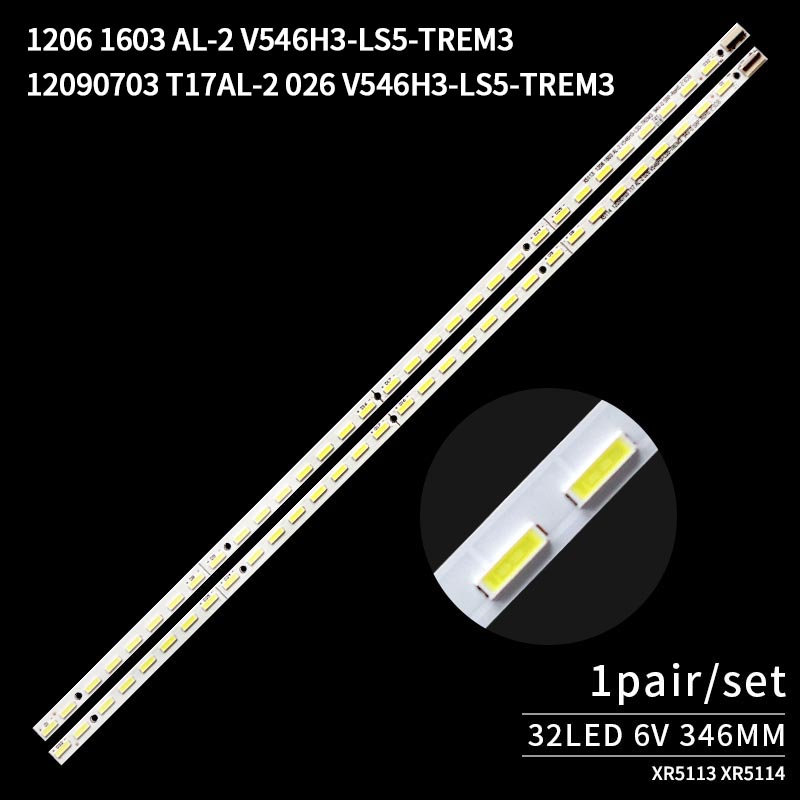 LED TV Backlight Strips V546H3-LS5-TREM3 V546H3-LS5-TREM V546HK3-LS5 for LED55X5000DE