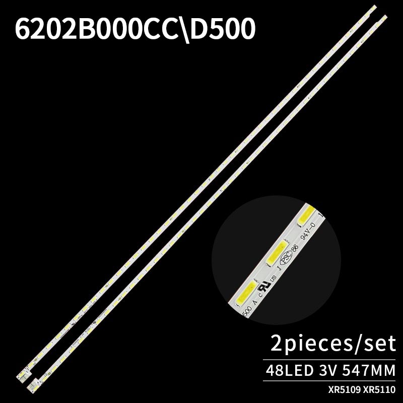 LED TV Backlight Strips 6202B000CC500 A 1609 1405 B 0505 B for  LCD-50TX55A LCD-50SU578A LCD-50SU575A