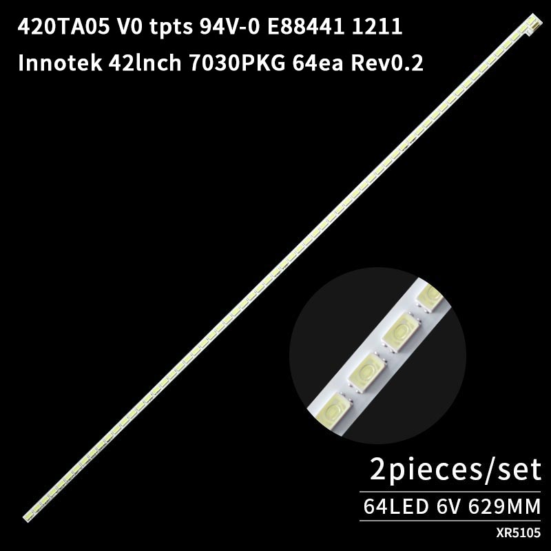 LED TV Backlight Strips 420TA05 V0 T420HVN01.1 Innotek 42Inch 7030PKG 64ea Rev0.2 for 42LS4600